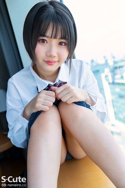 S-Cute JAV Censored (SQTE-526) A refreshing beautiful girl with a short cut loves licking & has tongue out and face sex Riku Ichikawa